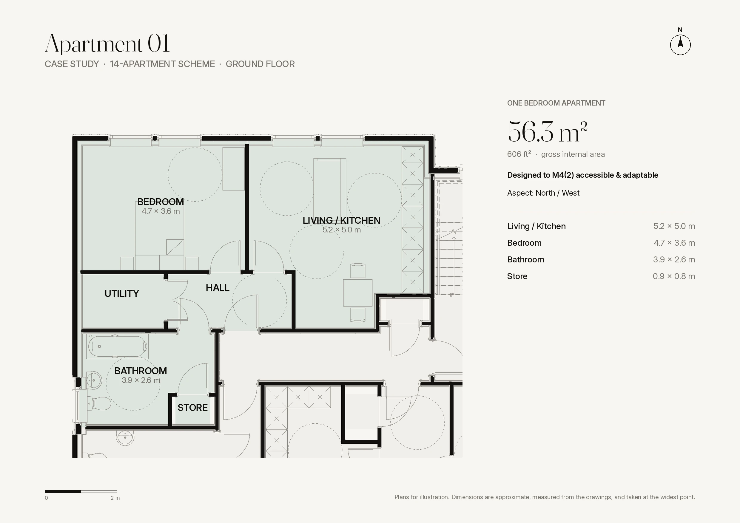 Apartment 01 plan